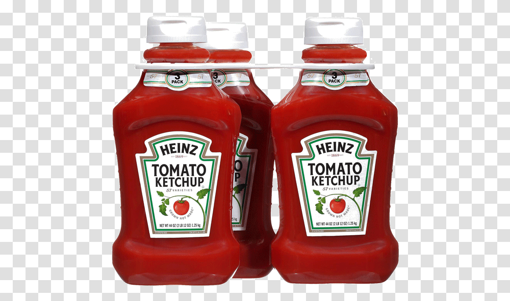 Heinz Tomato Ketchup, Food, Label, Interior Design Transparent Png