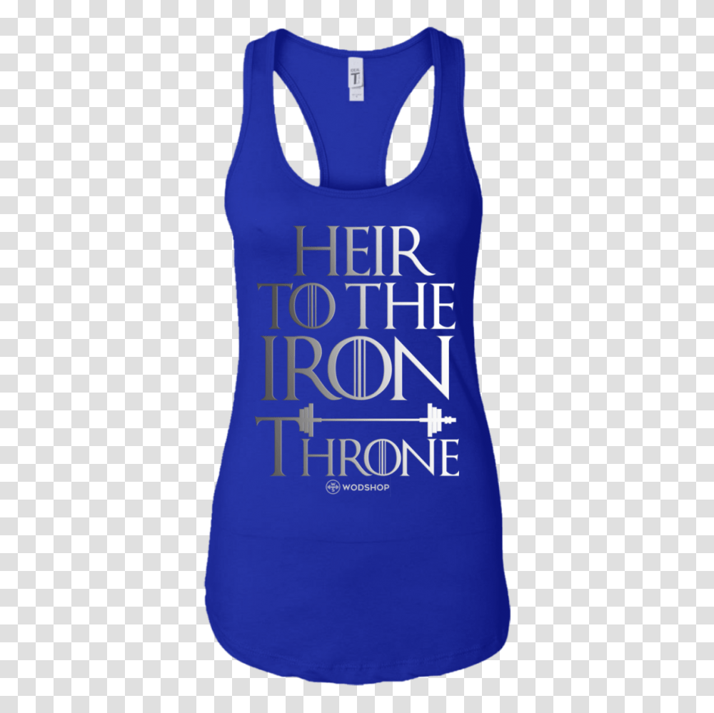 Heir To The Iron Throne Womens Tank Wodshop, Apparel, Tank Top, Bottle Transparent Png
