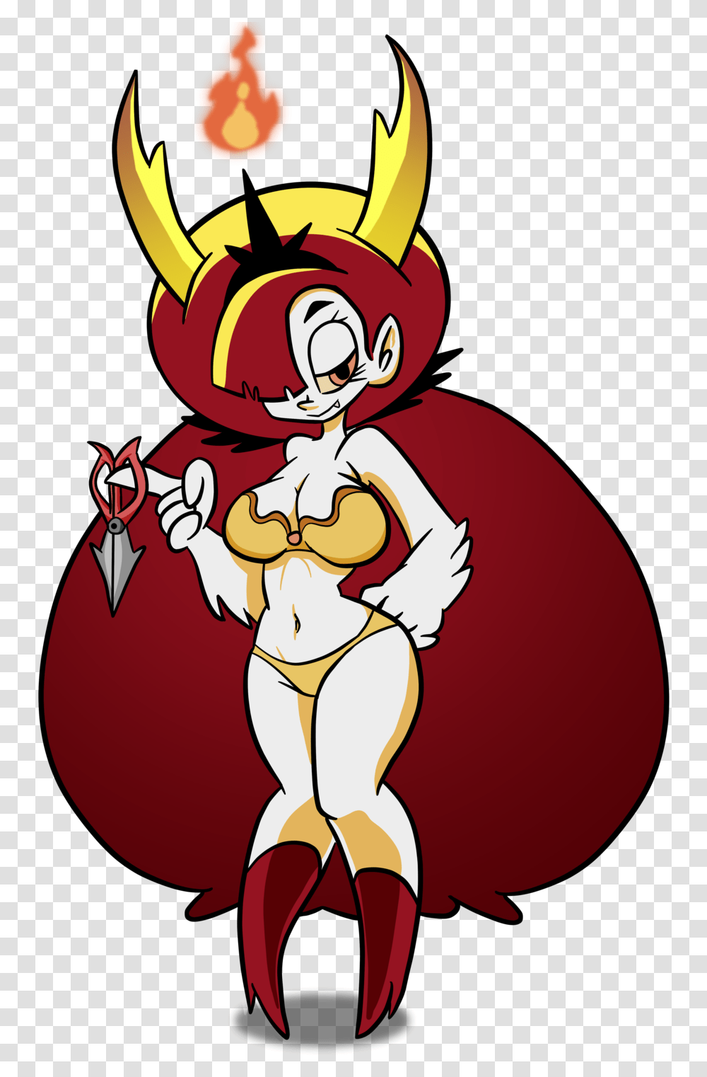 Hekapoo Is Bae Star Vs The Forces If Evil Hekapoo, Costume, Label, Face Transparent Png