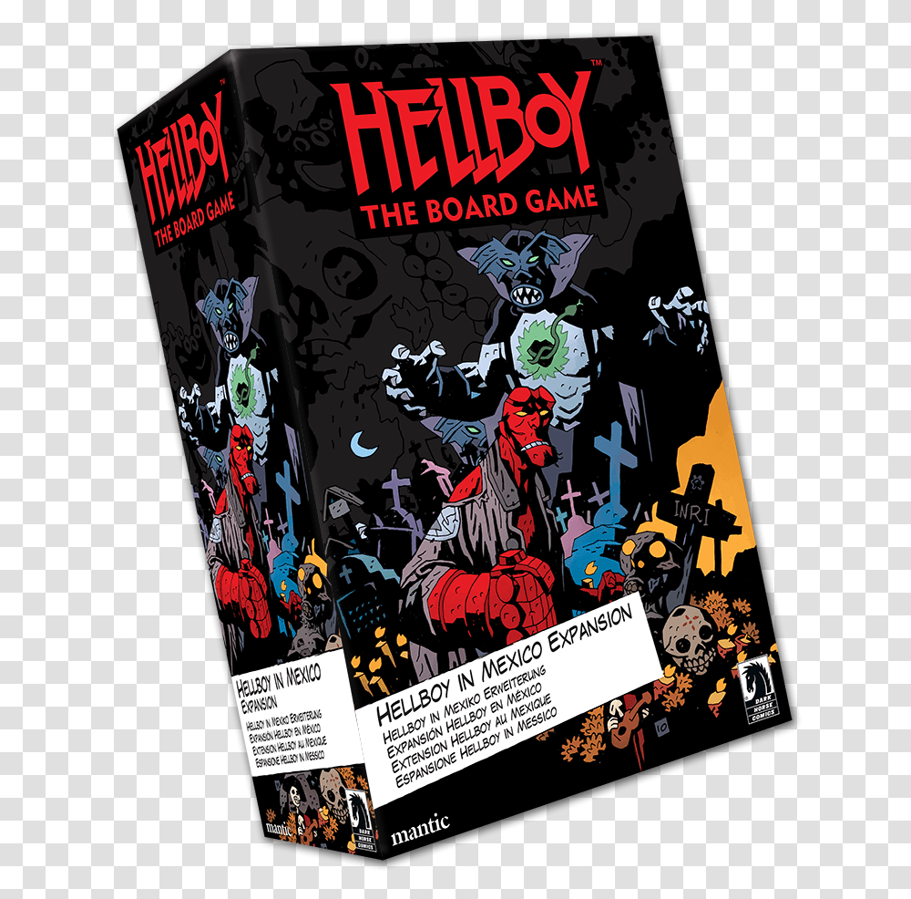 Helboy The Board Game Hellboy In Mexico Expansion Hellboy In Mexico, Flyer, Poster, Paper, Advertisement Transparent Png