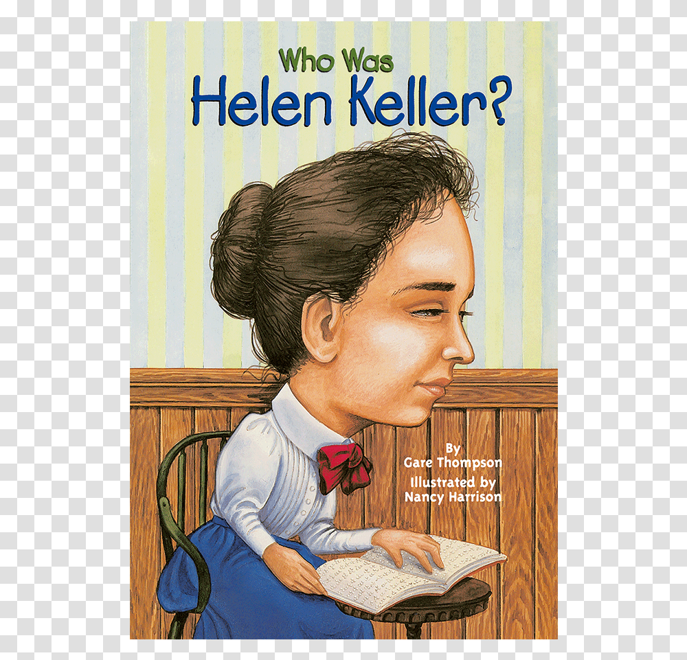 Helen Keller, Person, Tie, Accessories, Advertisement Transparent Png