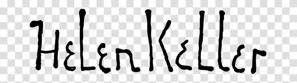 Helen Keller Signature, Gray, World Of Warcraft Transparent Png