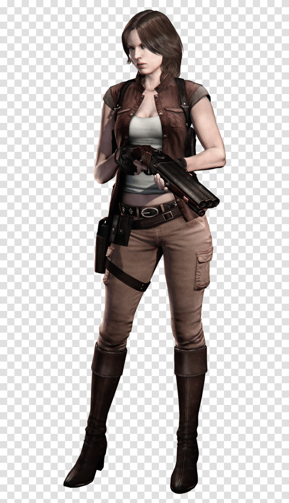 Helena Harper Resident Evil, Person, Gun, Weapon Transparent Png