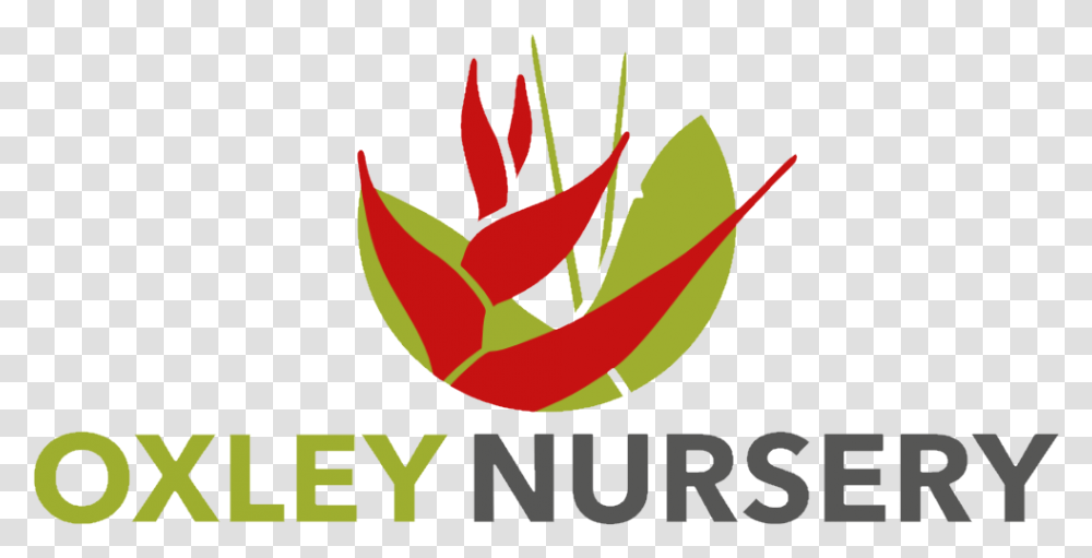 Heliconia 'red Christmas' - Oxley Nursery Graphic Design, Leaf, Plant, Logo, Symbol Transparent Png
