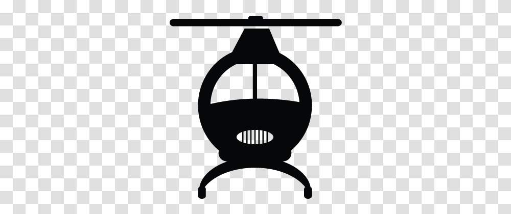 Helicopter Aircraft Flight Transport Icon Helicopter Rotor, Lamp, Silhouette, Stencil, Sphere Transparent Png