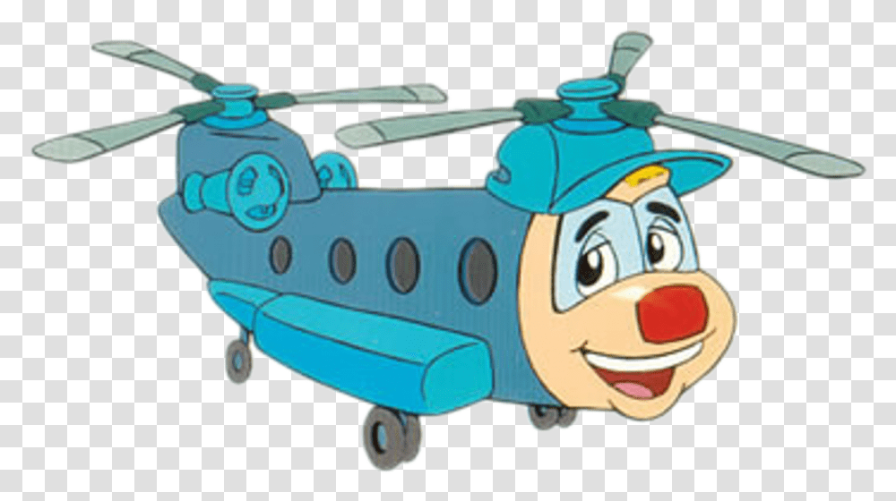 Helicopter Budgie The Little Helicopter Chuck, Aircraft, Vehicle, Transportation, Machine Transparent Png