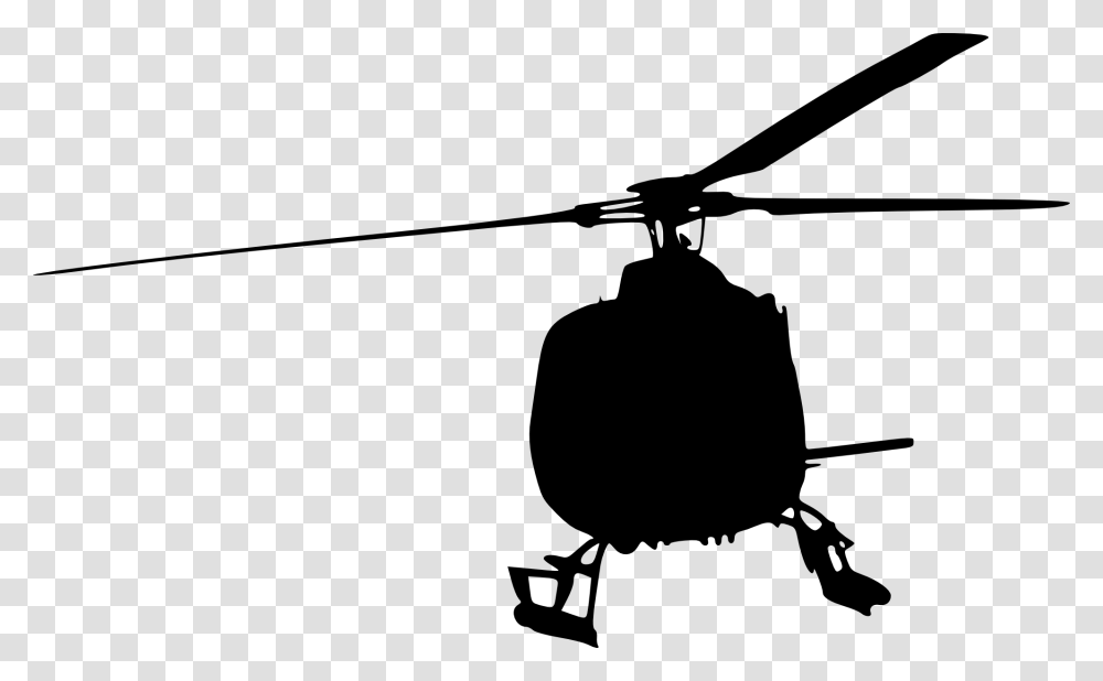 Helicopter Clip Art Silhouette Bell 407 Helicopter Silhouette, Aircraft, Vehicle, Transportation Transparent Png