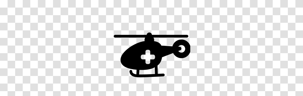 Helicopter Clipart Emergency Helicopter, Gray Transparent Png
