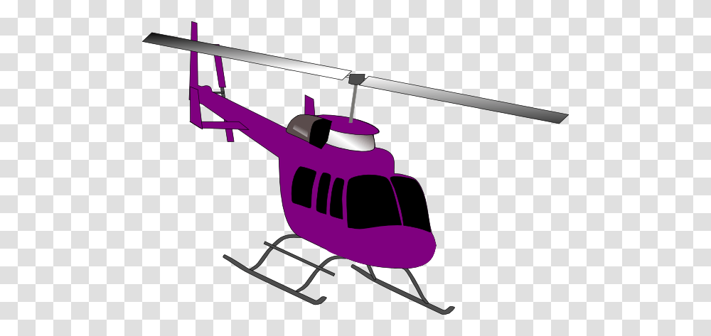 Helicopter Clipart Purple, Aircraft, Vehicle, Transportation Transparent Png