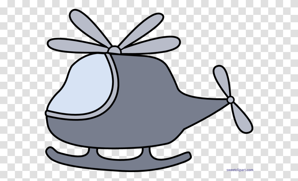Helicopter Gray Clip Art, Cushion Transparent Png