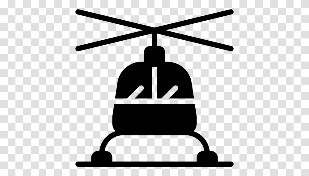 Helicopter Icon, Stencil, Silhouette, Transportation, Vehicle Transparent Png