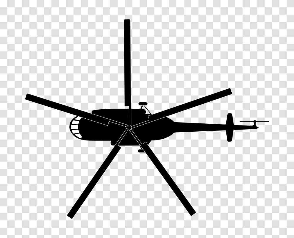 Helicopter Mil Mi Mil Mi Airplane Top View, Arrow, Silhouette, Sword Transparent Png