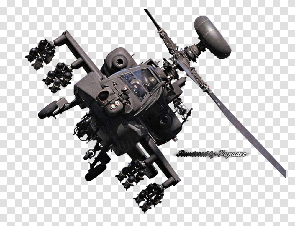 Helicopter, Weapon, Machine, Vehicle, Transportation Transparent Png