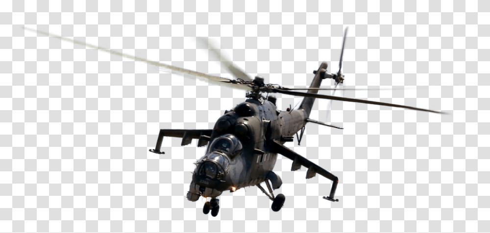 Helicopter, Weapon, Vehicle, Transportation, Aircraft Transparent Png