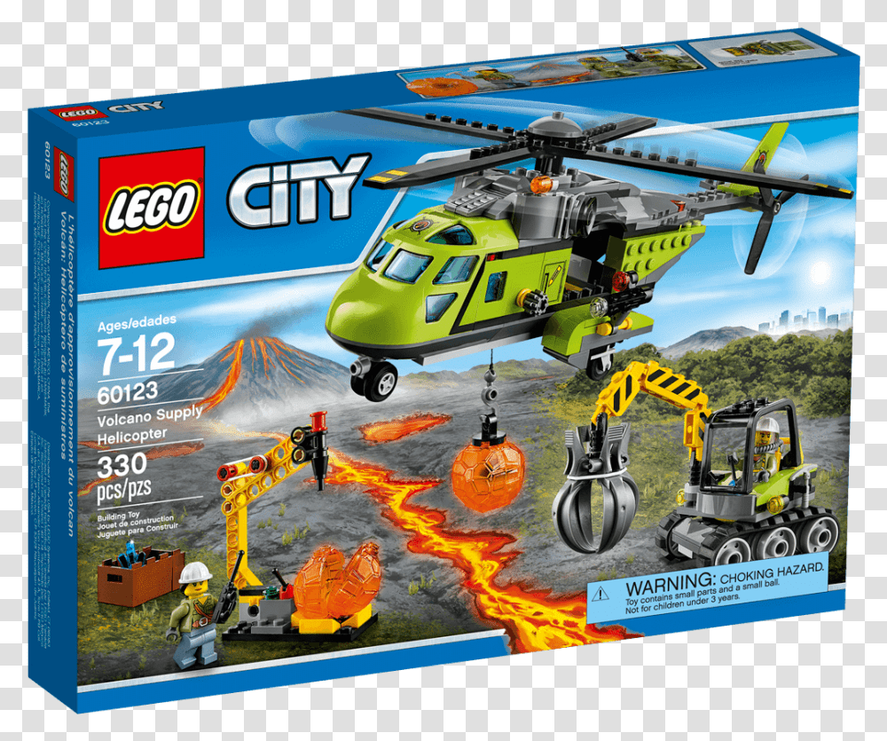 Helicoptero Lego City Volcano, Aircraft, Vehicle, Transportation, Person Transparent Png