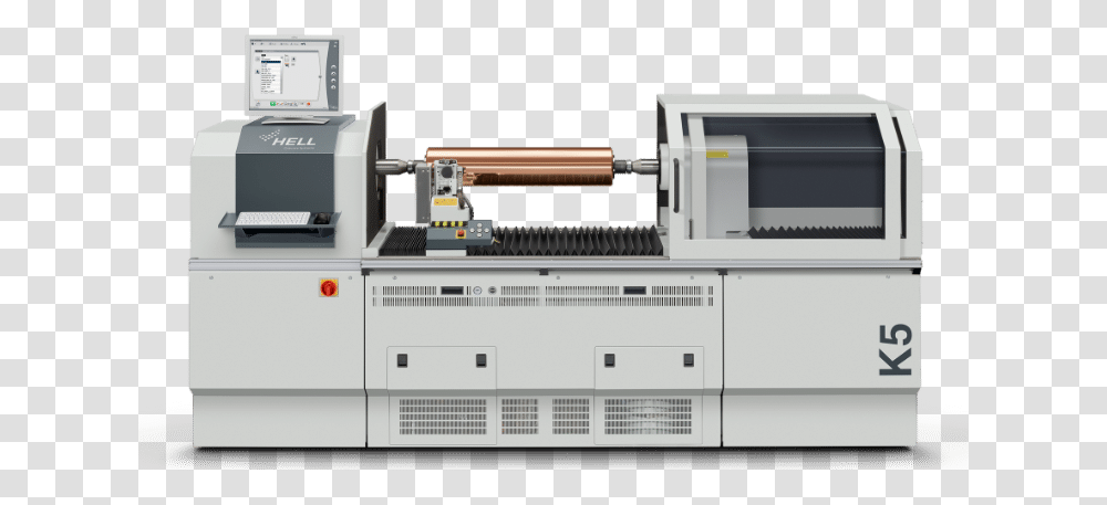 Helioklischograph, Machine, Lathe, Label Transparent Png