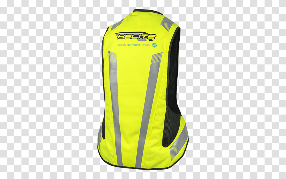 Helite E Turtle 2 Airbag Vest Inc Bike Sensor Love Life Helite, Clothing, Apparel, Lifejacket, Bib Transparent Png