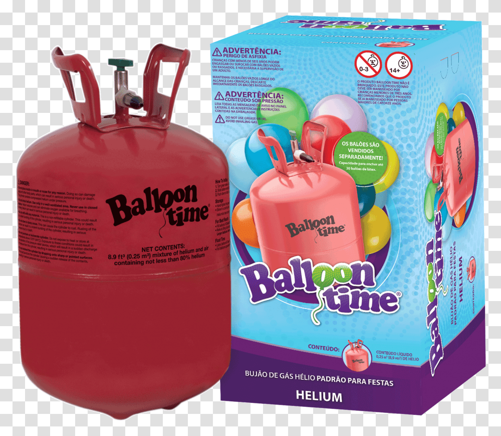 Helium Balloon Pump, Ketchup, Food, Inflatable, Cylinder Transparent Png