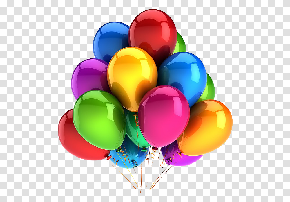 Helium Balloons - Youpi Party Events Birthday Balloons Transparent Png