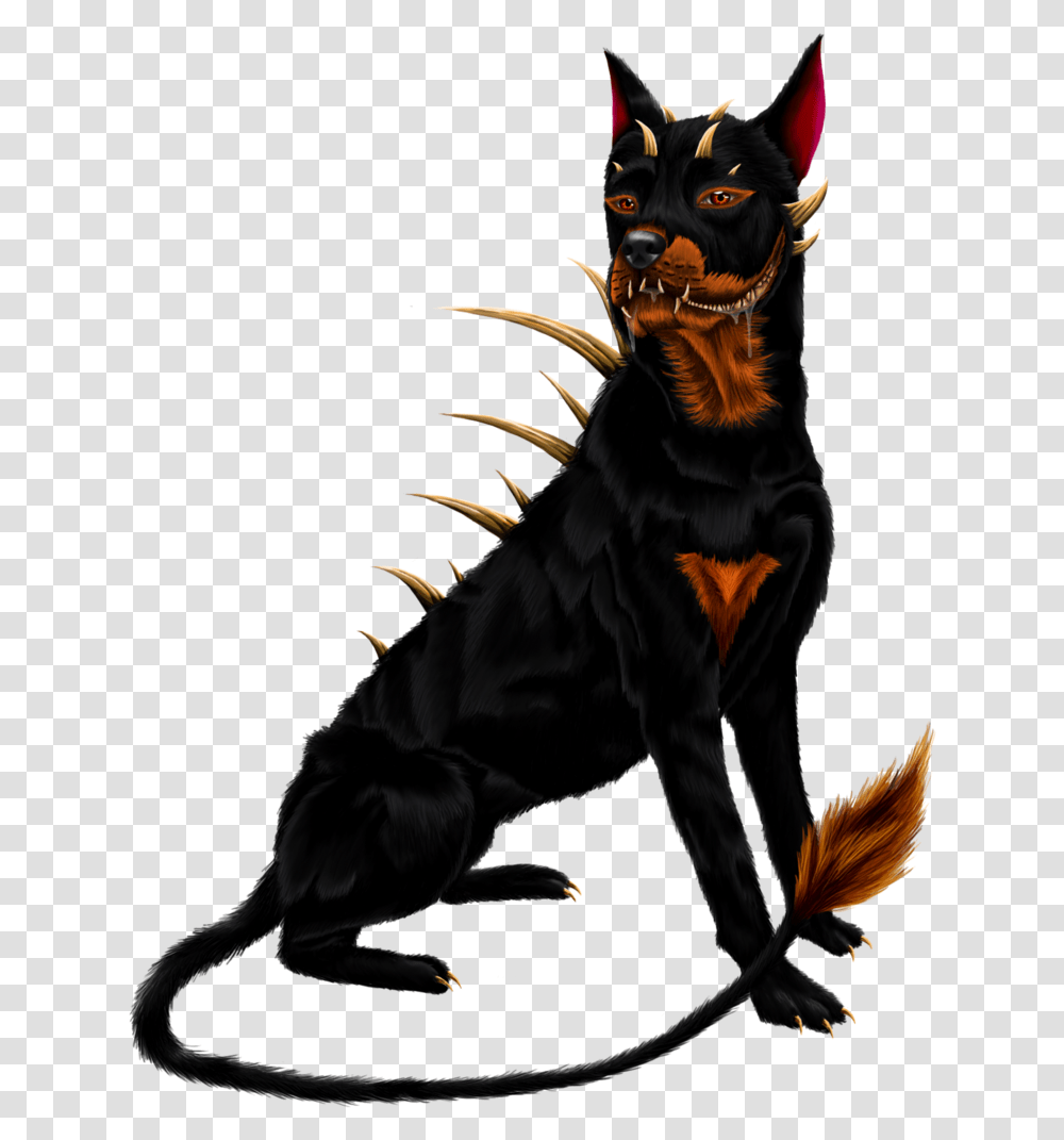 Hell Hound By Carusimahikura Hell Hound By Carusimahikura Hellhound Dog, Animal, Mammal, Cat, Pet Transparent Png