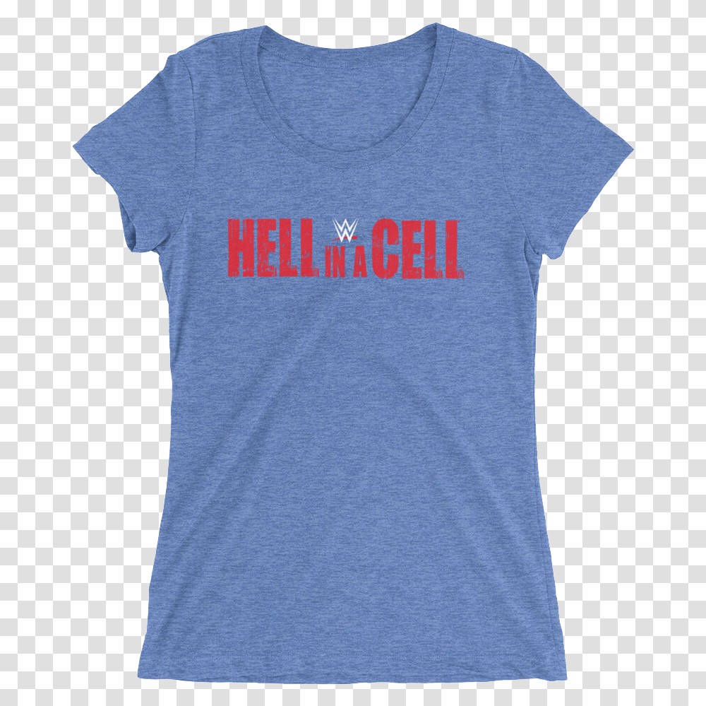 Hell In A Cell Logo Women's Tri Blend T Shirt, Apparel, T-Shirt Transparent Png