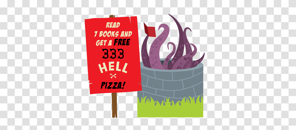 Hell Pizza Reading Challenge Hastings District Libraries, Label, Advertisement, Poster Transparent Png
