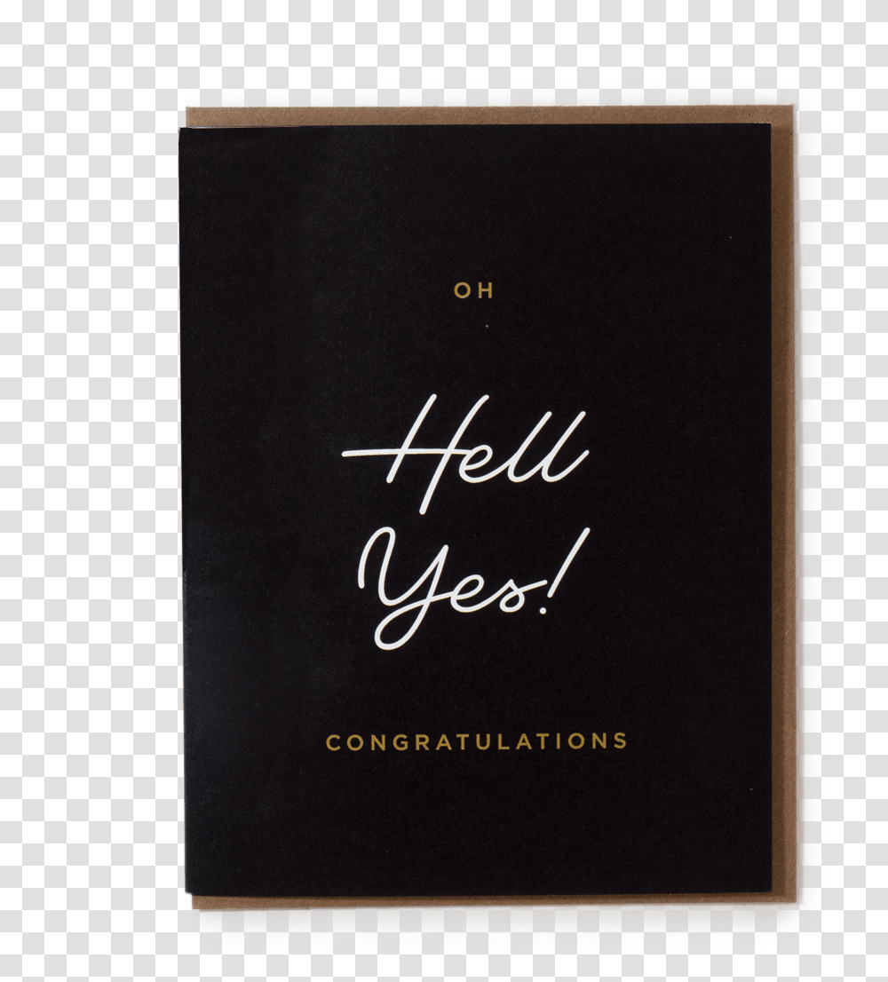 Hell Yes CardClass Lazyload Lazyload Mirage Cloudzoom Book Cover, Handwriting, Blackboard, Calligraphy Transparent Png