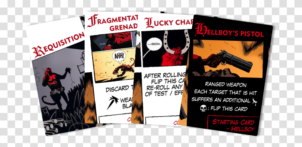 Hellboy Flyer, Person, Human, Book, Comics Transparent Png