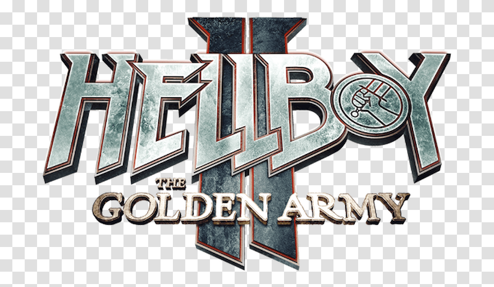 Hellboy Ii The Golden Army Netflix Hellboy The Golden Army Logo, Text, Alphabet, Symbol, Poster Transparent Png