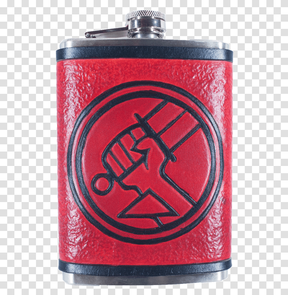 Hellboy Inspired Flask Set Logo Hellboy, Label, Text, Rug, Symbol Transparent Png