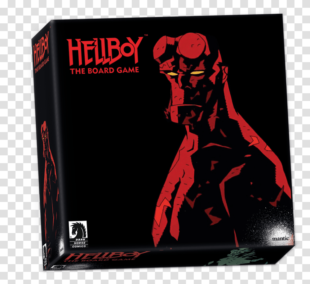 Hellboy The Board Game, Book, Person, Human, Batman Transparent Png
