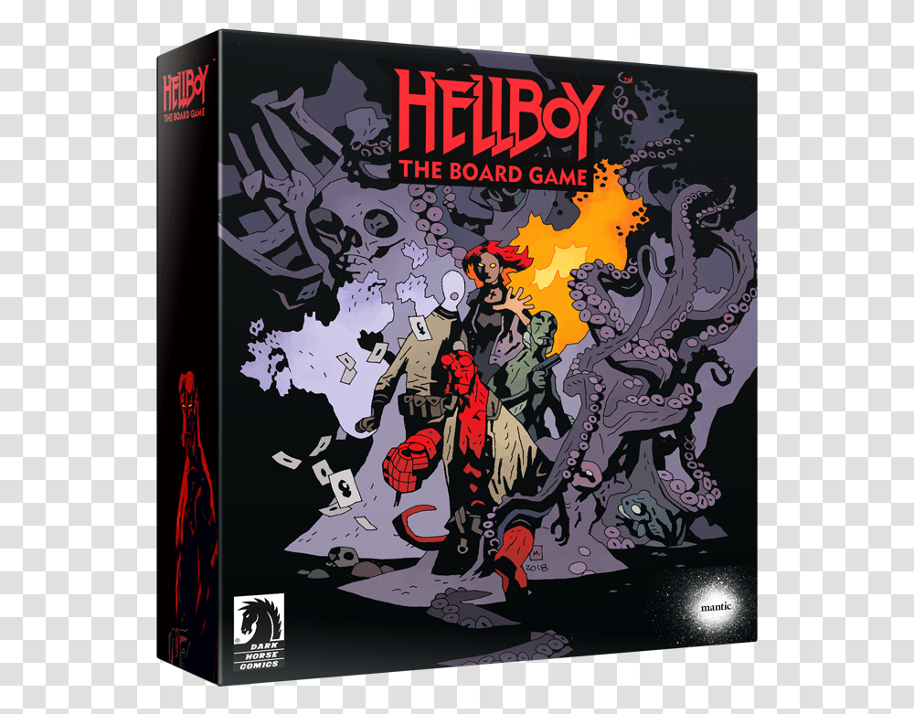Hellboy The Board Game, Poster, Advertisement, Comics, Book Transparent Png