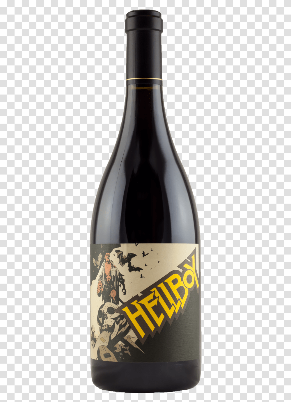 Hellboy Wine, Alcohol, Beverage, Drink, Bottle Transparent Png
