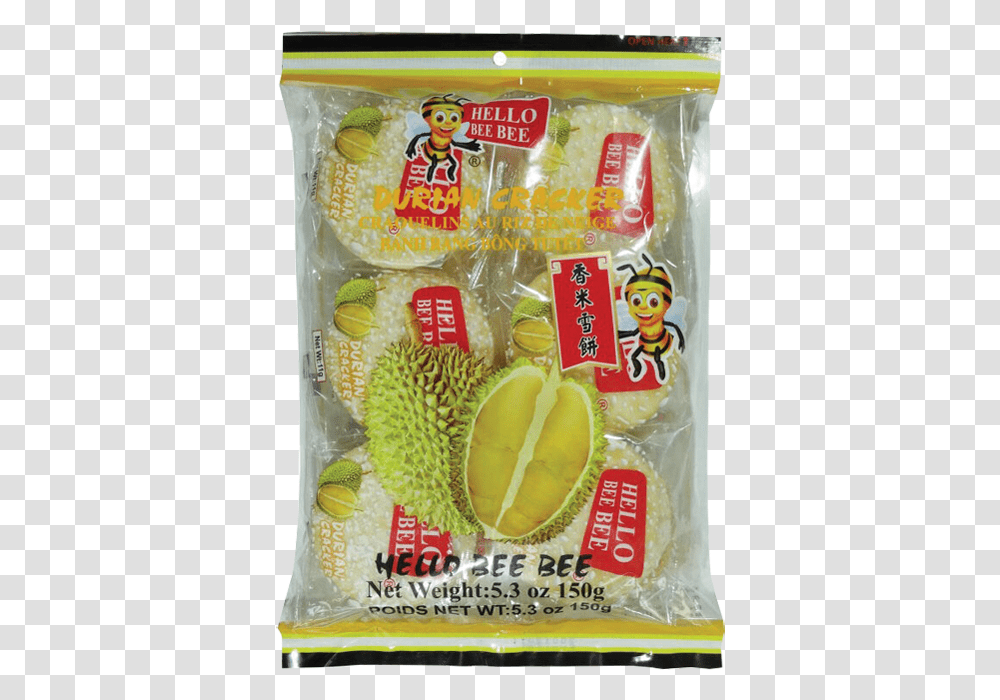 Hello Bee Bee Coconut Cracker, Plant, Durian, Fruit, Produce Transparent Png