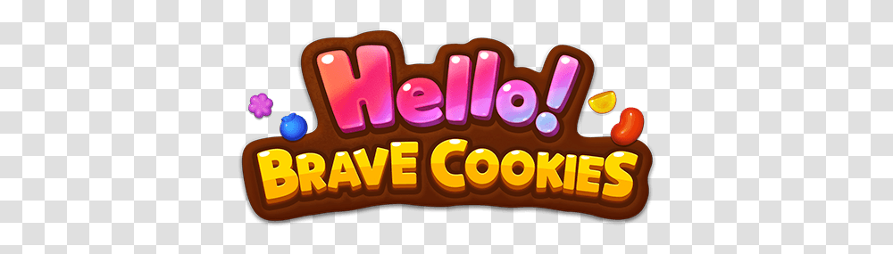 Hello Brave Cookies Logo, Food, Pac Man, Gambling, Game Transparent Png