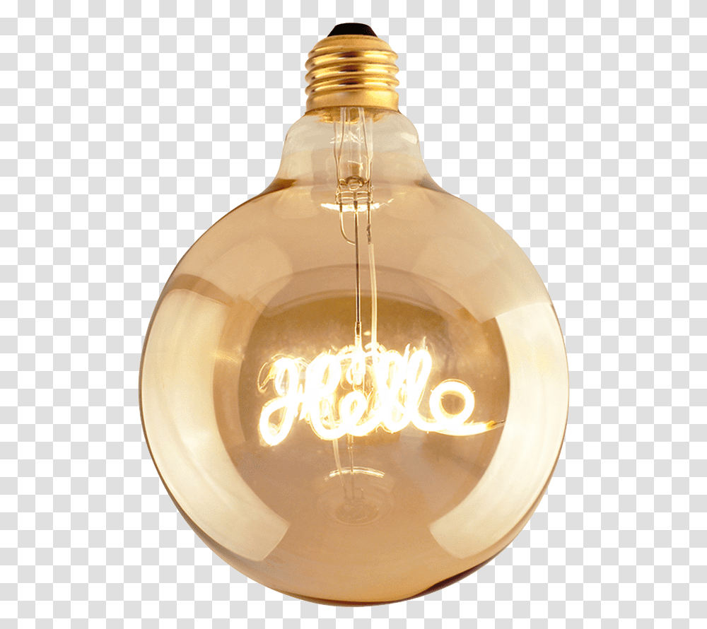 Hello Down Light Bulb Perfume, Lamp, Lightbulb, Lighting, Light Fixture Transparent Png