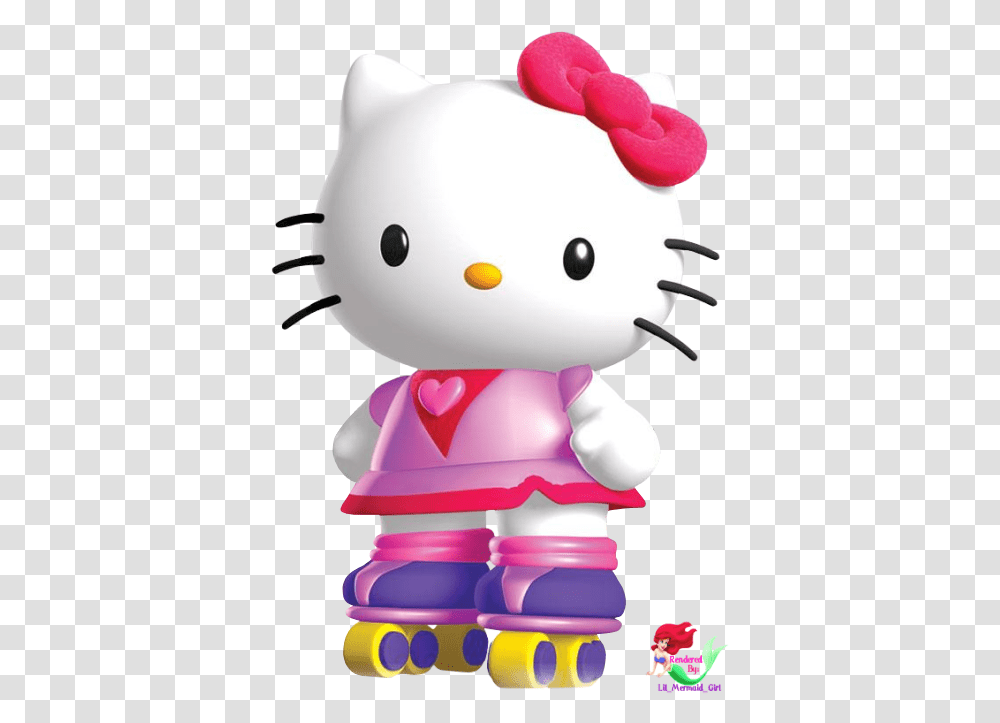 Hello Kitty 3d Hello Kitty Xbox Game, Toy, Figurine, Doll, Plush Transparent Png