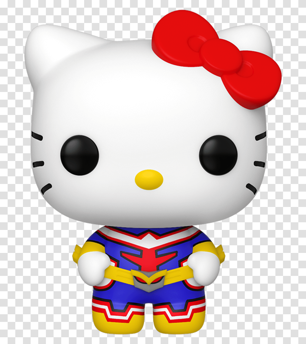 Hello Kitty All Might My Hero Academia X Hello Kitty Funko Pop, Toy, Doll, Plush Transparent Png