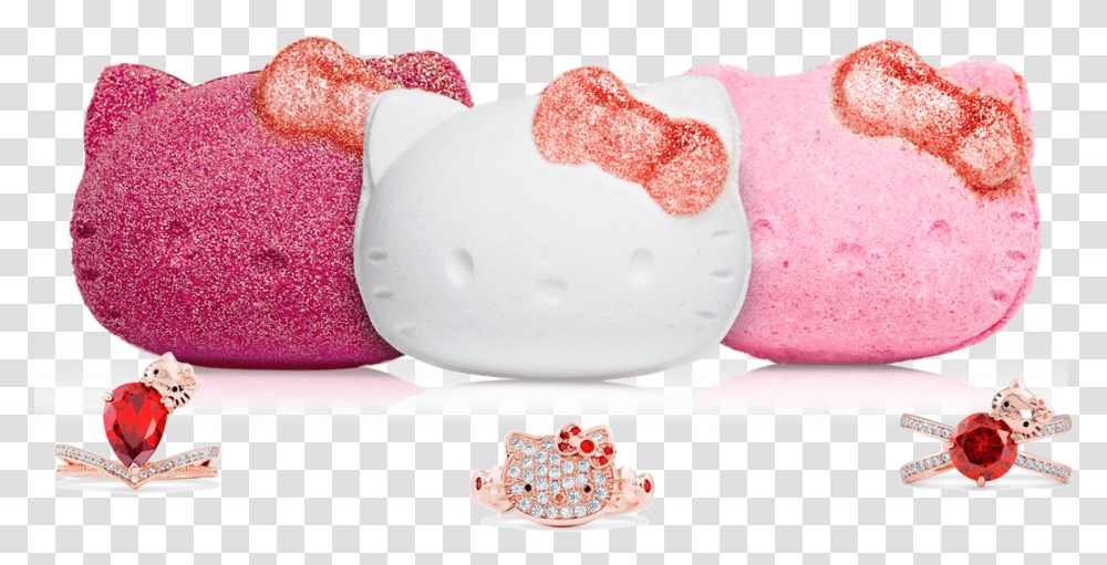 Hello Kitty Bath Bomb Fragrant Jewels, Sweets, Food, Confectionery, Foam Transparent Png