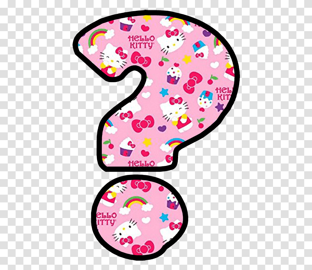 Hello Kitty Birthday, Number, Label Transparent Png