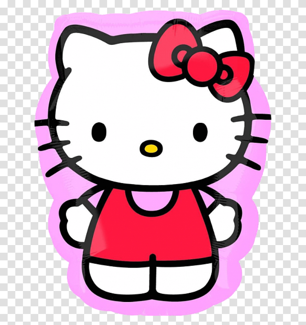 Hello Kitty Bmp Clipart Download Hello Kitty, Label, Outdoors Transparent Png