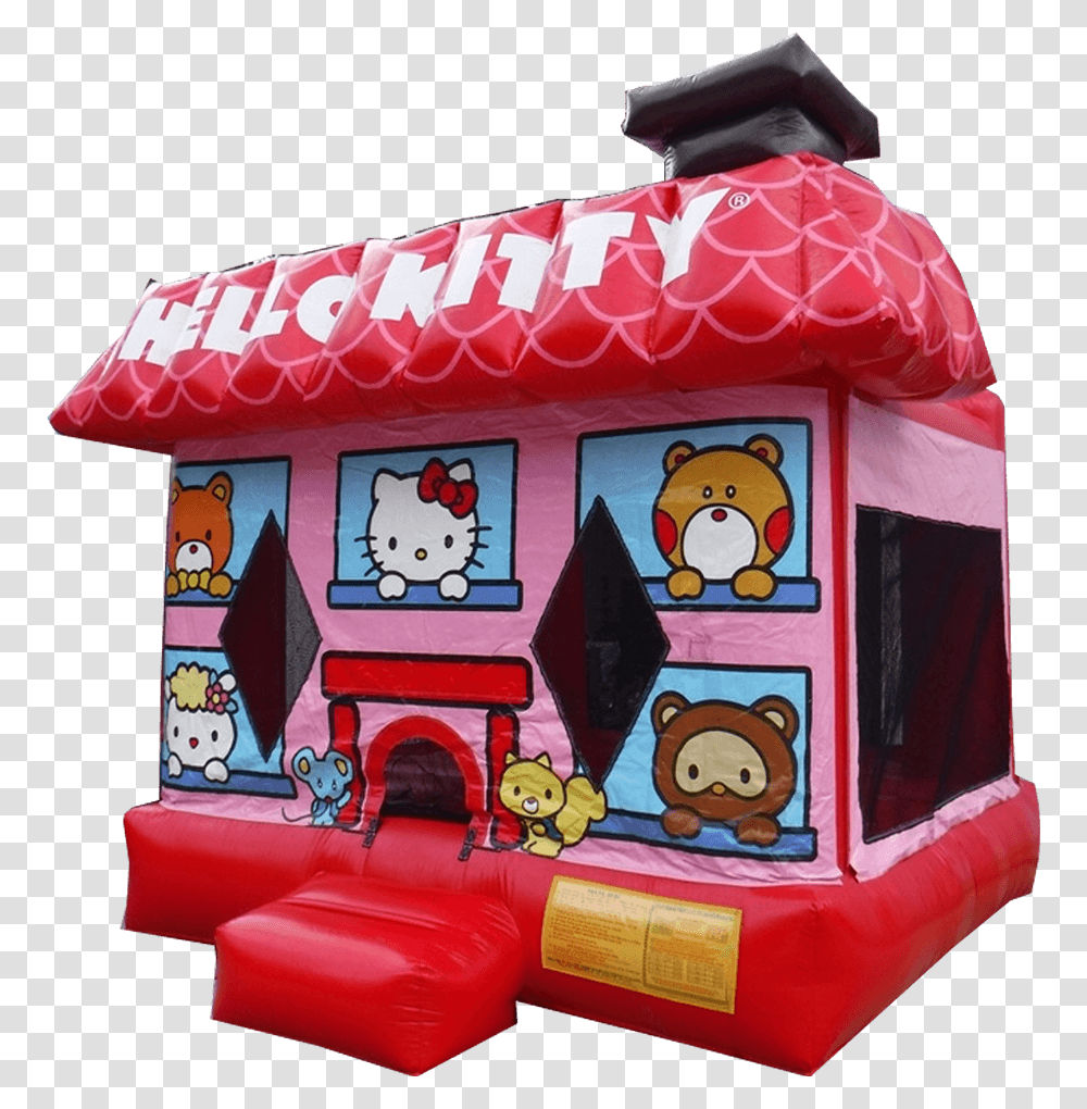 Hello Kitty Bouncer Hello Kitty, Interior Design, Indoors, Inflatable, Leisure Activities Transparent Png