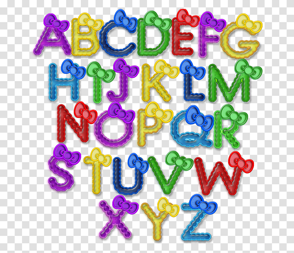 Hello Kitty Clip Art, Alphabet, Number Transparent Png