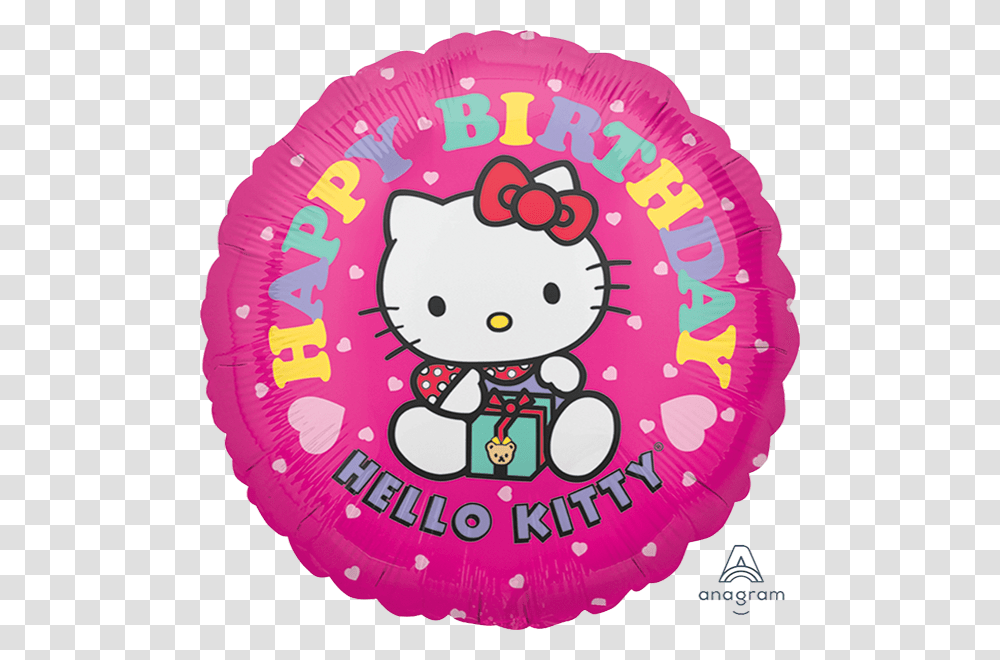 Hello Kitty Clipart Birthday Hello Kitty Balloons, Label, Toy Transparent Png