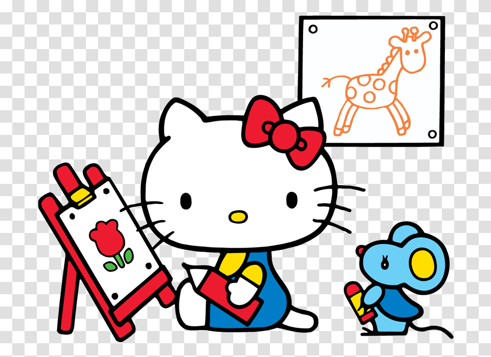 Hello Kitty Drawing Image, Scissors, Blade Transparent Png
