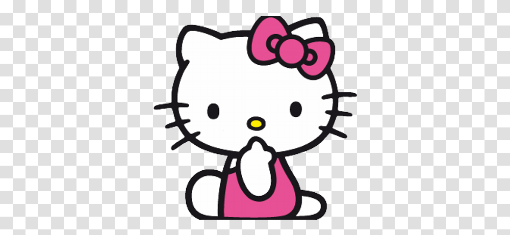 Hello Kitty Fansite Clipart Hello Kitty, Sticker, Label, Text, Stencil Transparent Png