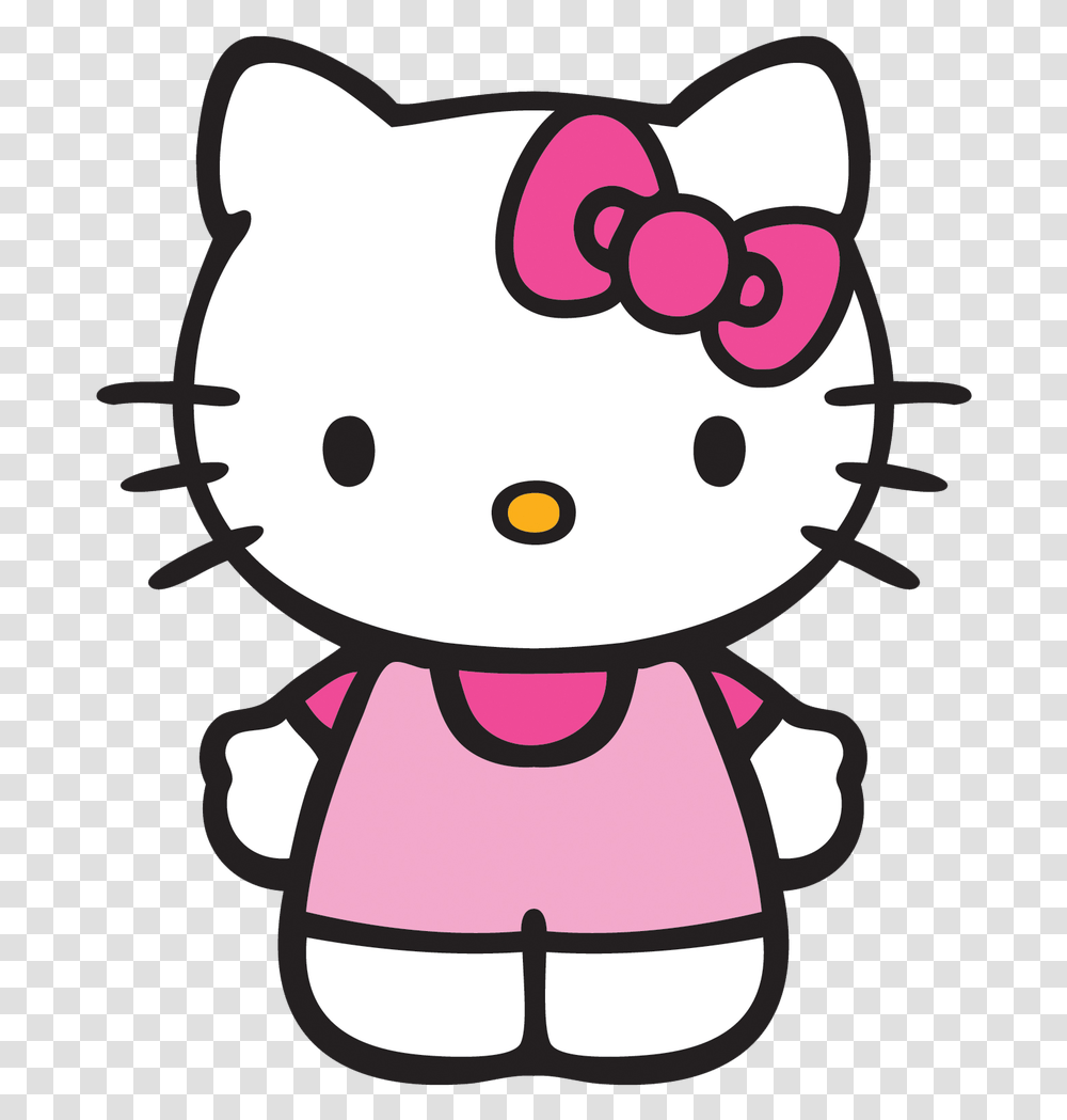 Hello Kitty Head Hello Kitty Full Body, Plush, Toy, Outdoors, Nature Transparent Png