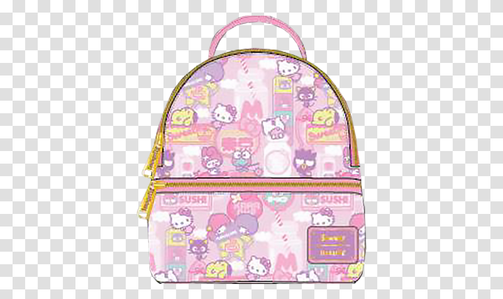 Hello Kitty Kawaii Convertible Mini Backpack By Loungefly Hello Kitty Mini Backpack, Bag, Accessories, Accessory Transparent Png