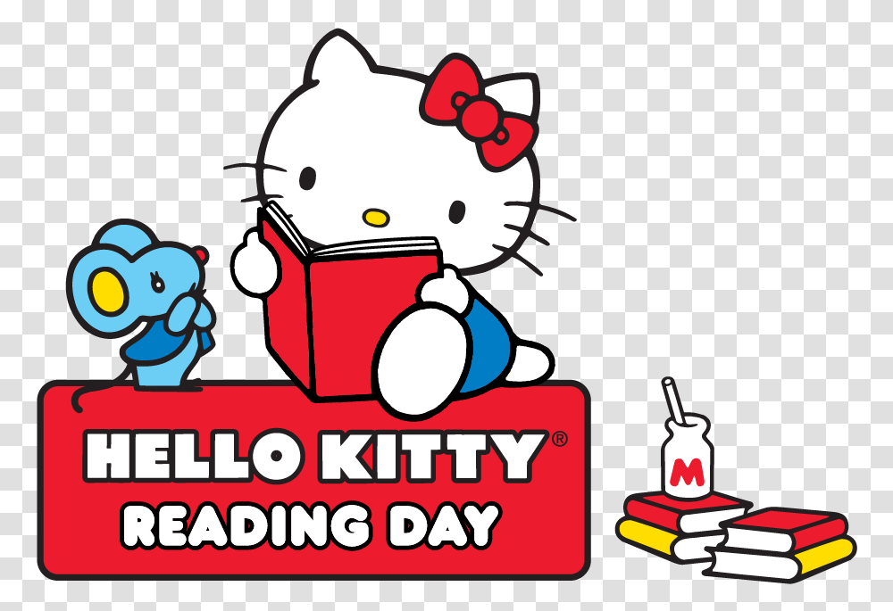 Hello Kitty Online Hello Kitty Hello Fall Reading Hello Kitty Reading Book, Advertisement Transparent Png