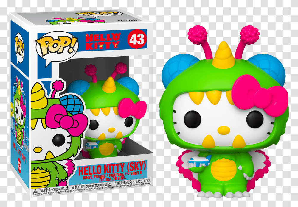 Hello Kitty Sky Kaiju Kitty 43 Pop Vinyl Ebay Funko Pop Hello Kitty, Graphics, Art, Doodle, Drawing Transparent Png